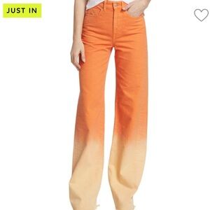 Veronica Beard High Rise Wide Leg Jeans